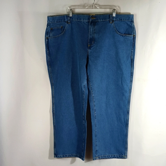 Red Head Brand Co. Relaxed Jeans Men Size 48 X 30 (47 X 30) Blue Wash Denim -NWT - Picture 2 of 5